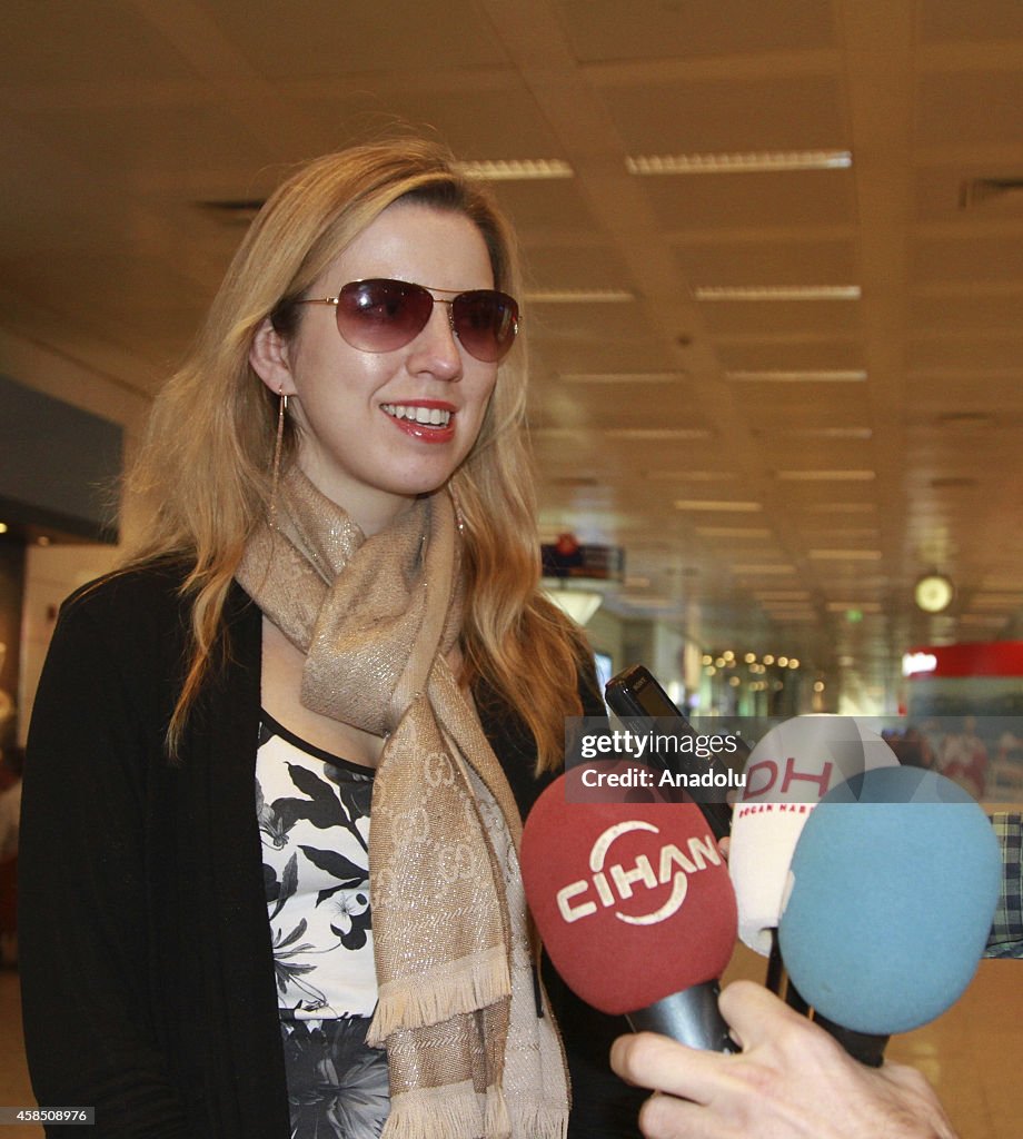 Pianist Natasha Paremski arrives to Istanbul