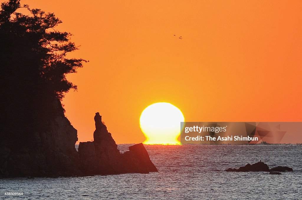 Sunset At Sukumo Bay