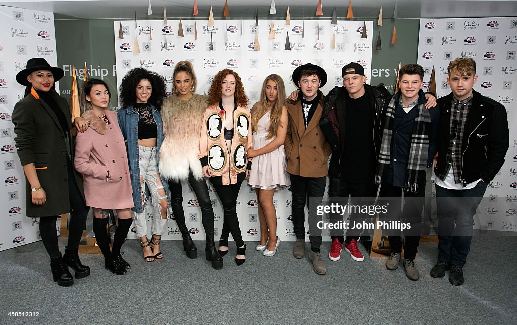 The World Famous Oxford Street Christmas Lights Switch On Event Takes Place At John Lewis' Flagship Store