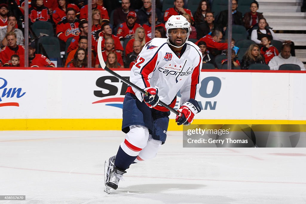 Washington Capitals v Calgary Flames