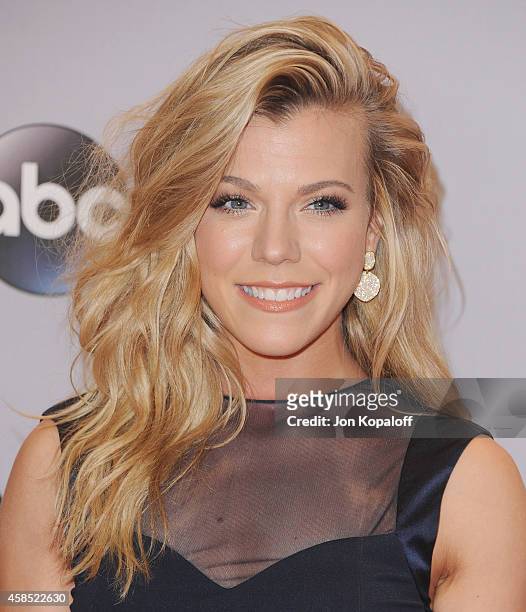 Singer Kimberly Perry of The Band Perry attends the 48th annual CMA Awards at the Bridgestone Arena on November 5, 2014 in Nashville, Tennessee.