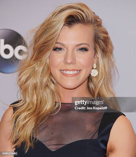 Singer Kimberly Perry of The Band Perry attends the 48th annual CMA Awards at the Bridgestone Arena on November 5, 2014 in Nashville, Tennessee.