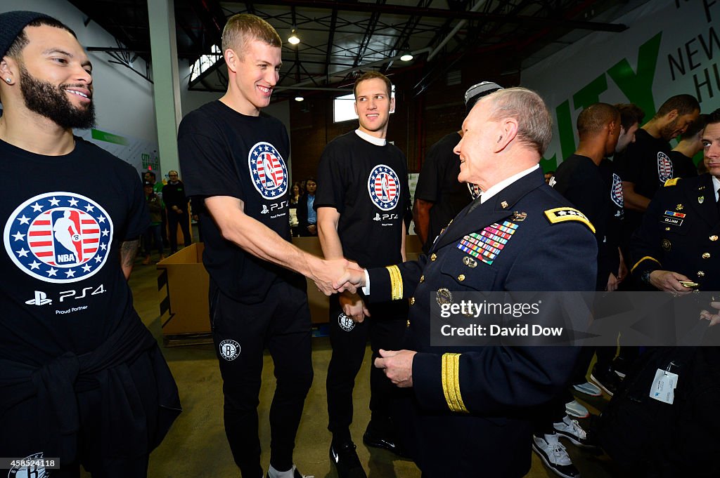 Brooklyn Nets Hoops for Troops