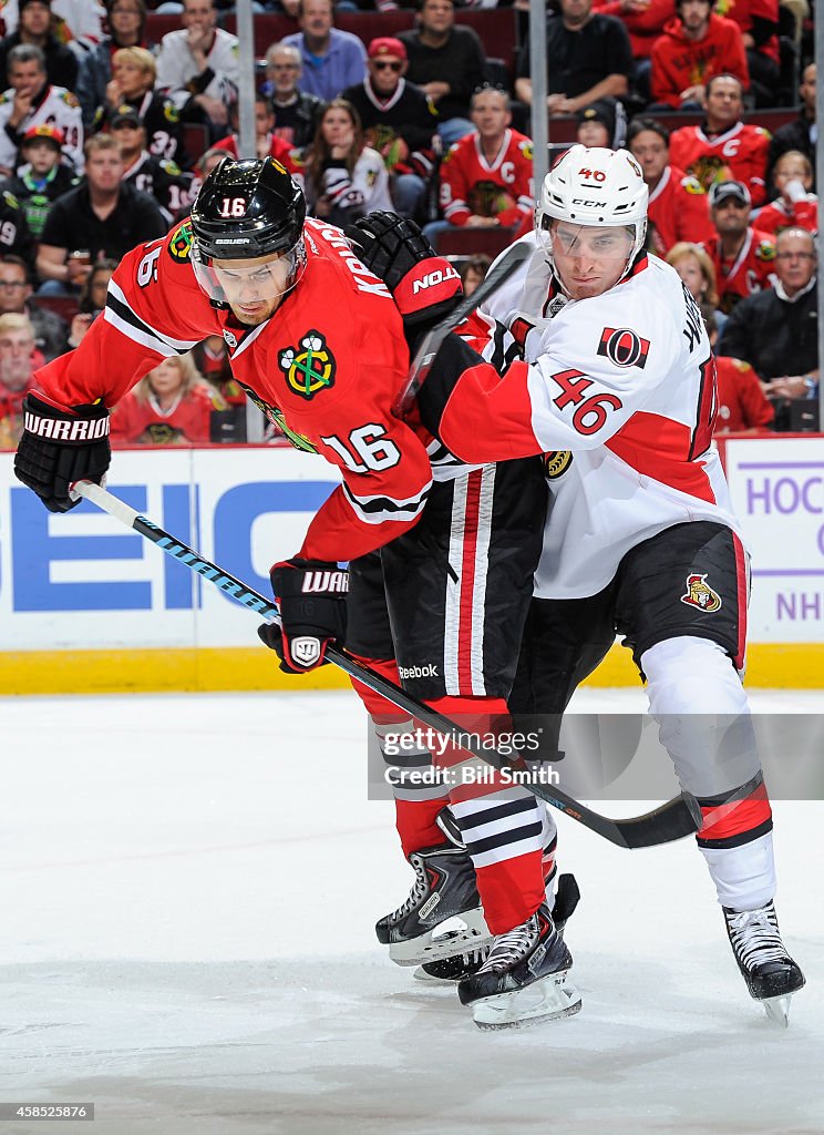 Ottawa Senators v Chicago Blackhawks