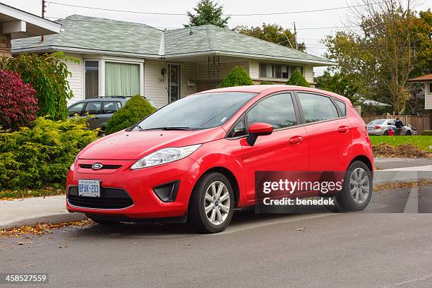 ford fiesta - ford fiesta cars stock pictures, royalty-free photos & images