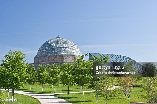 adler planetarium in chicago - adler planetarium stock pictures, royalty-free photos & images