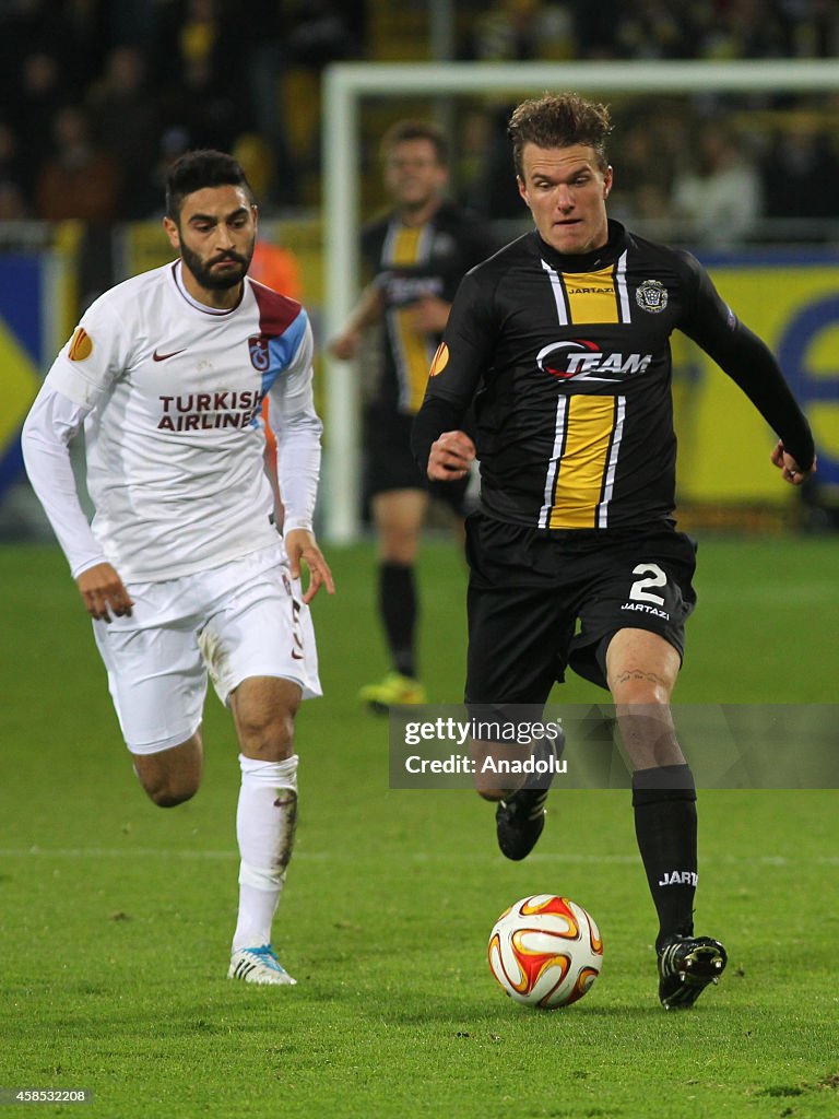 UEFA Europa League - Lokeren v Trabzonspor