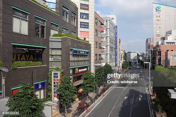 saitama paesaggio urbano, giappone - saitama prefecture foto e immagini stock