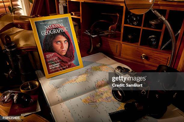 national geographic magazine - national geographic society stock pictures, royalty-free photos & images