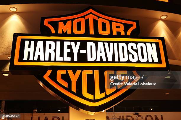 harley-davidson sign - harley davidson 個照片及圖片檔