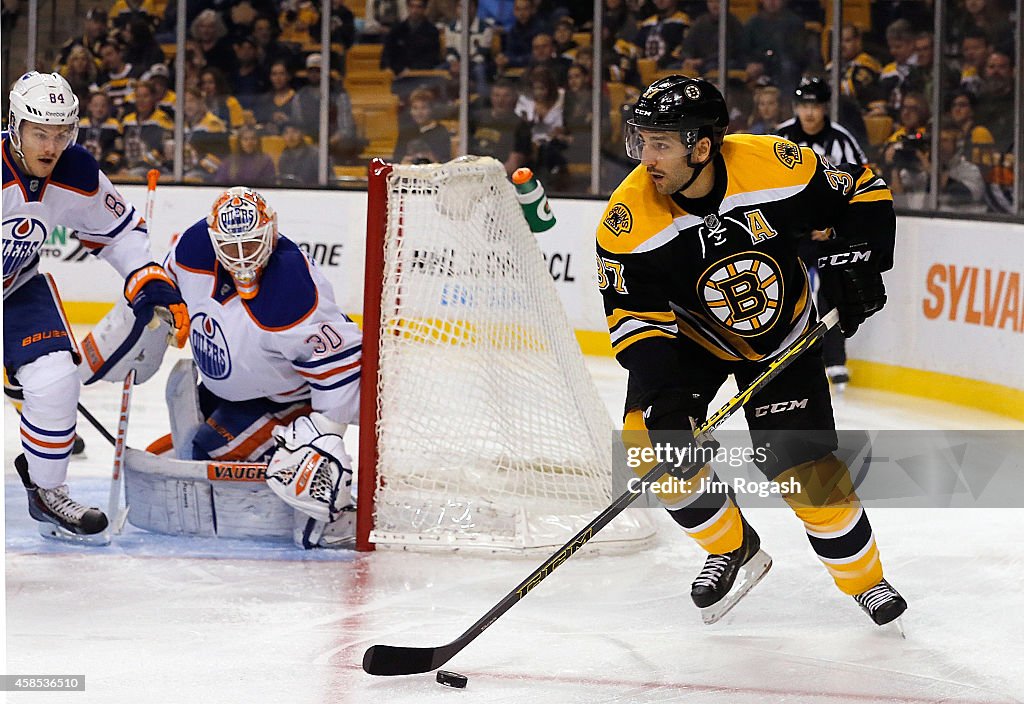 Edmonton Oilers v Boston Bruins