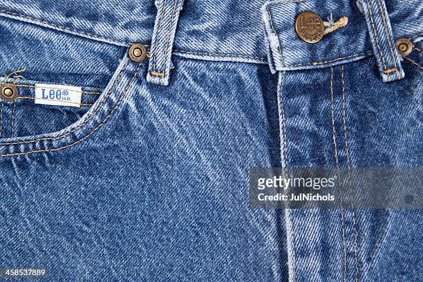 lee misses riders jeans - jeans label stock pictures, royalty-free photos & images
