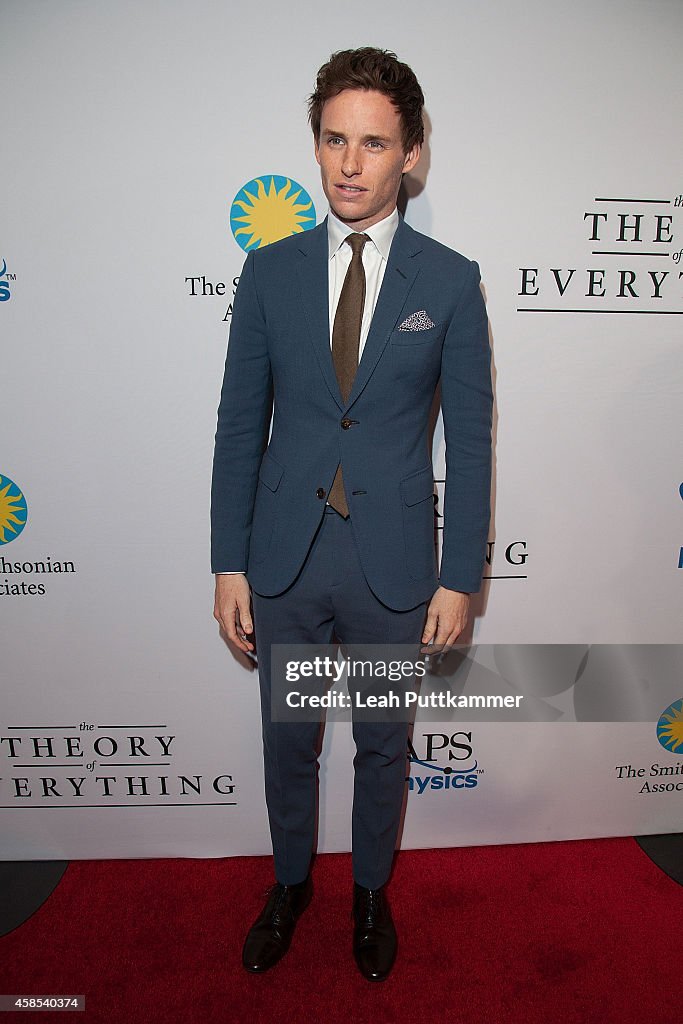 "The Theory Of Everything" Washington, DC Premiere