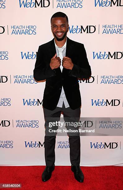 Violinist Lee England Jr. Attends the 2014 Health Hero Awards hosted by WebMD at Times Center on November 6, 2014 in New York City.