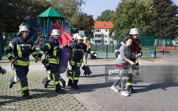 disaster management exercise, mass-casualty incident - casualty stock pictures, royalty-free photos & images