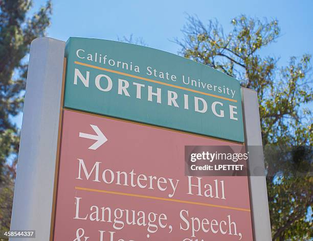 california state university northridge - northridge stock pictures, royalty-free photos & images