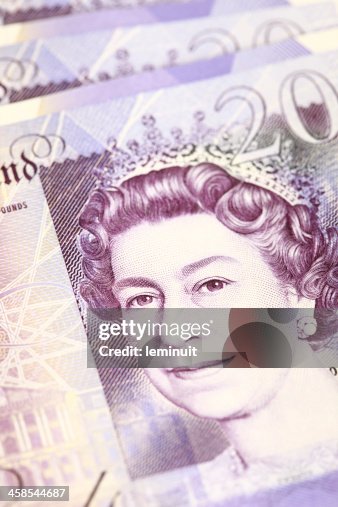 Twenty pound notes Twenty pound notes