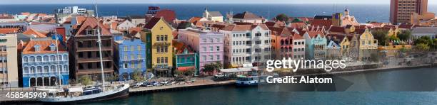 punda, willemstad, curaçao - curacao stock pictures, royalty-free photos & images