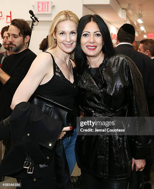 Actress Kelly Rutherford and Fashion designer Catherine Malendrino attend Domingo Zapata's A Bullfighter In New York / Un Torero En Nueva York...