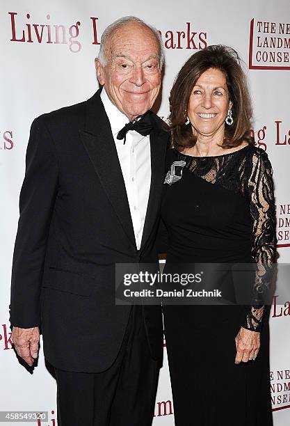 Leonard Lauder attends the 21st Annual Living Landmarks Ceremony at The Plaza Hotel on November 6, 2014 in New York City.