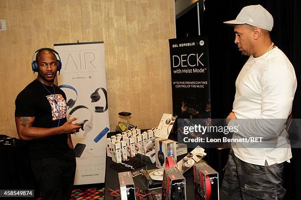 Recording artist Tank attends day 1 of the 2014 Soul Train Music Awards Gifting Suite at the Orleans Arena on November 6, 2014 in Las Vegas, Nevada.