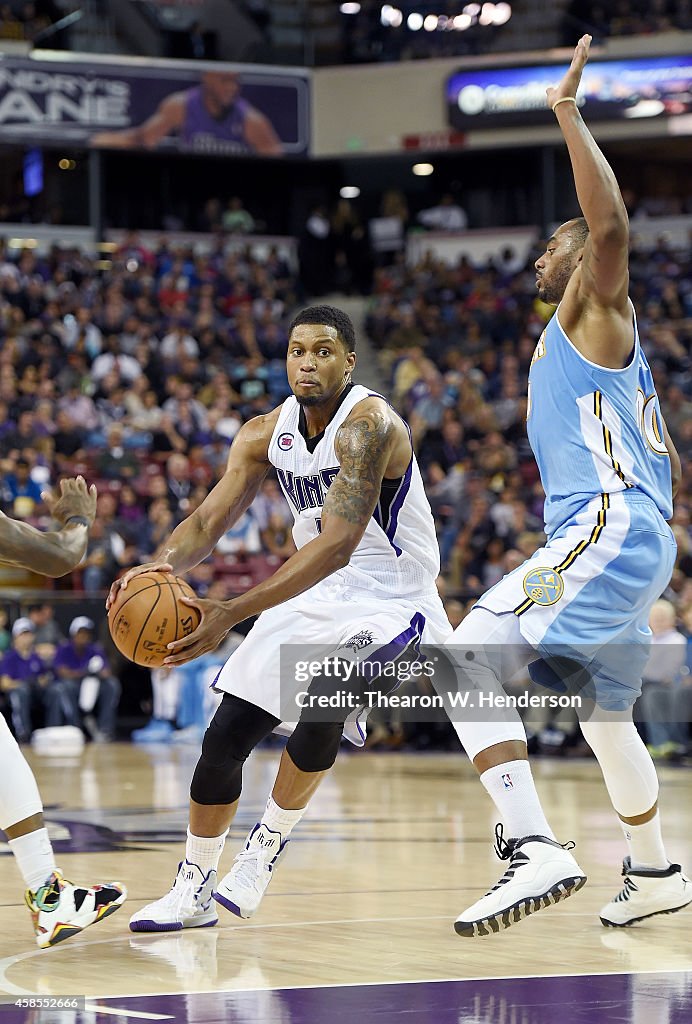 Denver Nuggets v Sacramento Kings