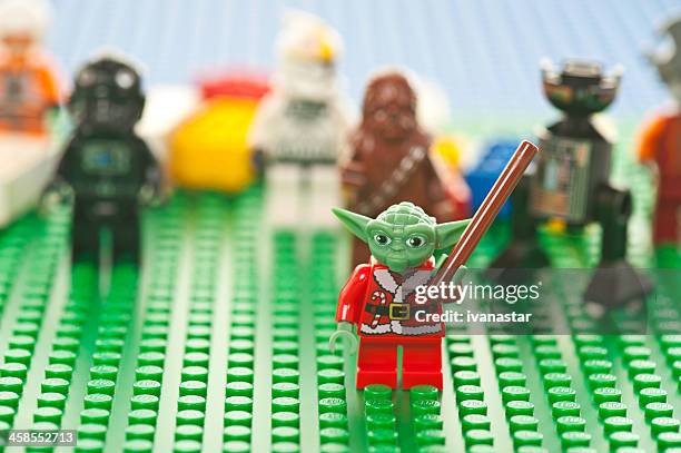 lego star wars - 尤達 個照片及圖片檔