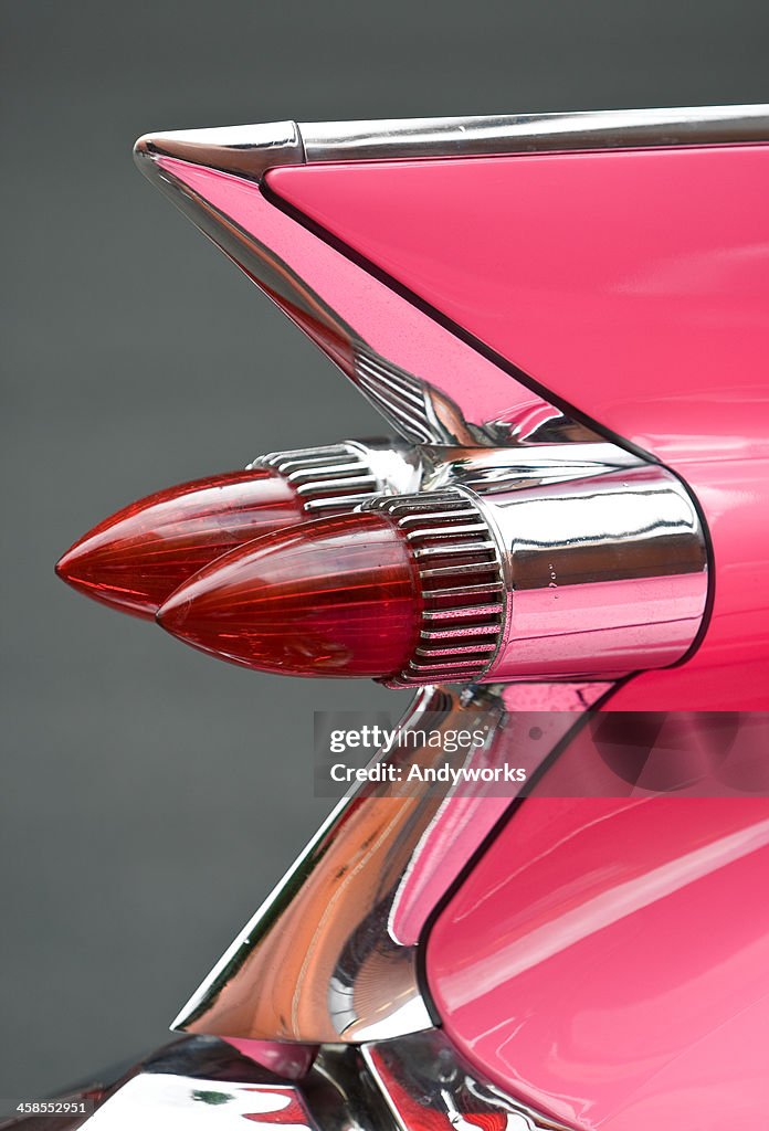Pink Cadillac Tail Fin