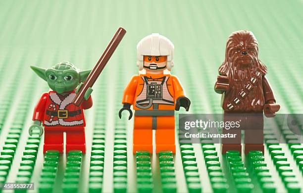 lego star wars figures - star wars named work stock pictures, royalty-free photos & images