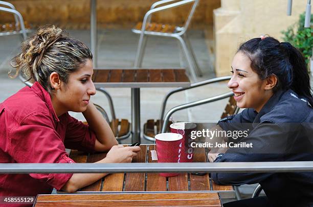 costa coffee in beirut, lebanon - beirut people stock pictures, royalty-free photos & images