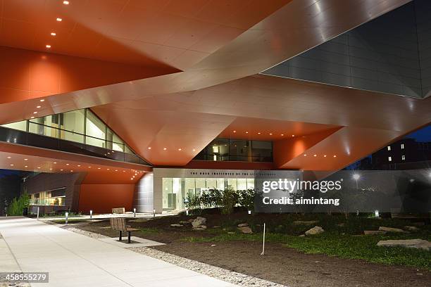 millennium science complex in penn state - state college pennsylvania stockfoto's en -beelden