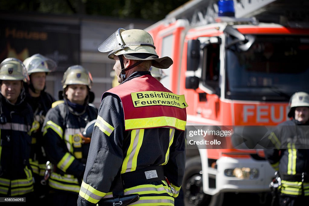 German firefighters