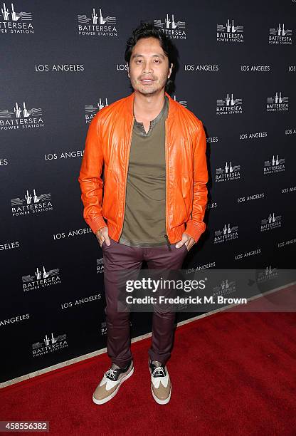 Fashion Photographer Yu Tsai attends the Battersea Power Station Global Launch Party in Los Angeles at The London Hotel on November 6, 2014 in West...