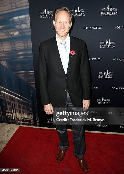 Chris O' Connor British Consul General attends the Battersea Power Station Global Launch Party in Los Angeles at The London Hotel on November 6, 2014...