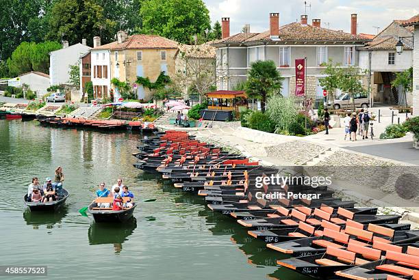 coulon, francia - charente foto e immagini stock