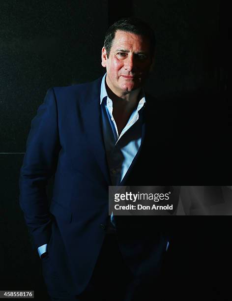 Tony Hadley of Spandau Ballet arrives at the special screening of "Soul Boys of the Western World" at Hayden Orpheum on November 7, 2014 in Sydney,...