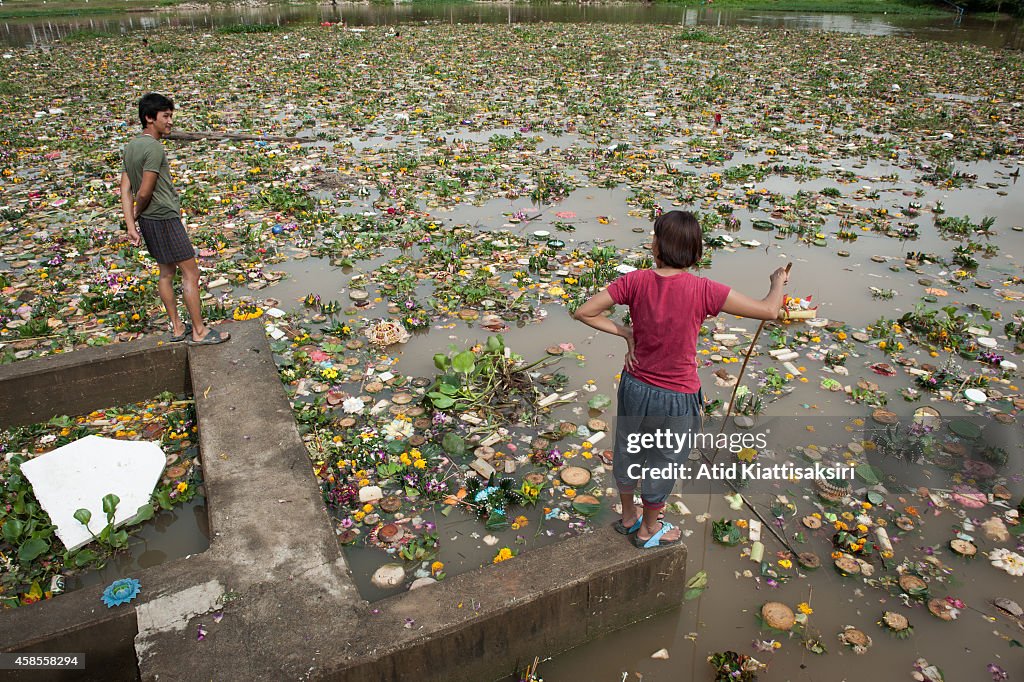 Loy Krathong Festival Causes River Pollution