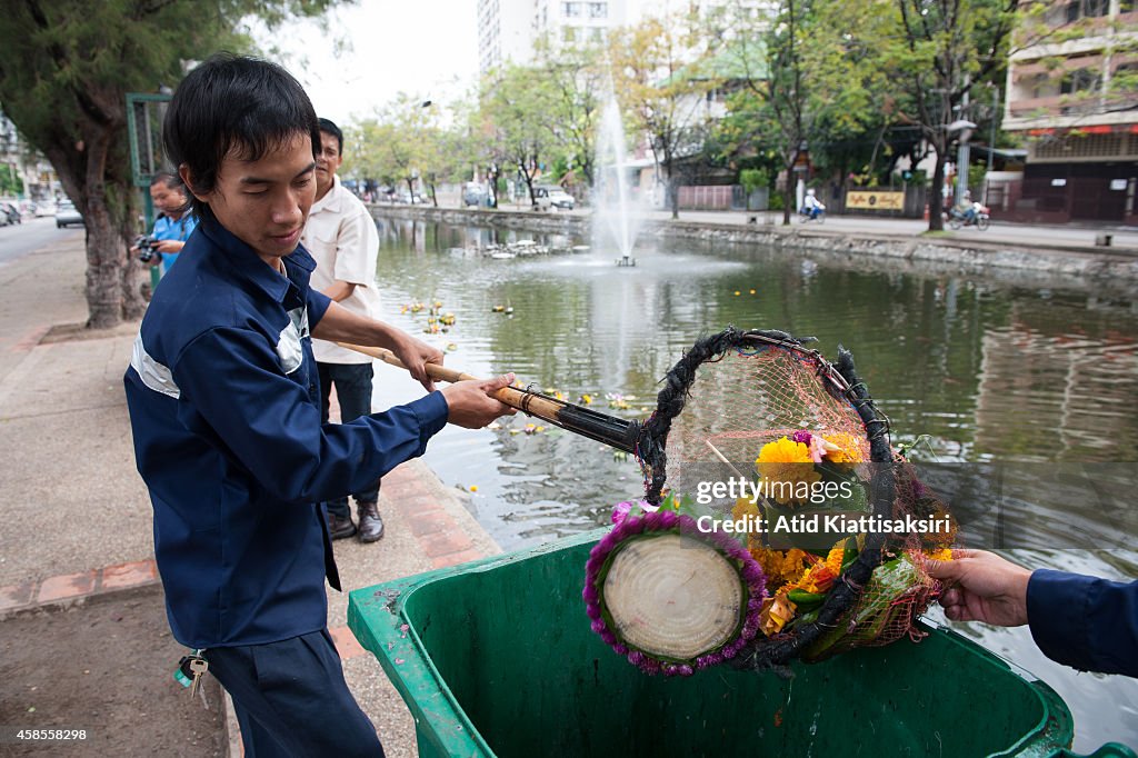 Loy Krathong Festival Causes River Pollution