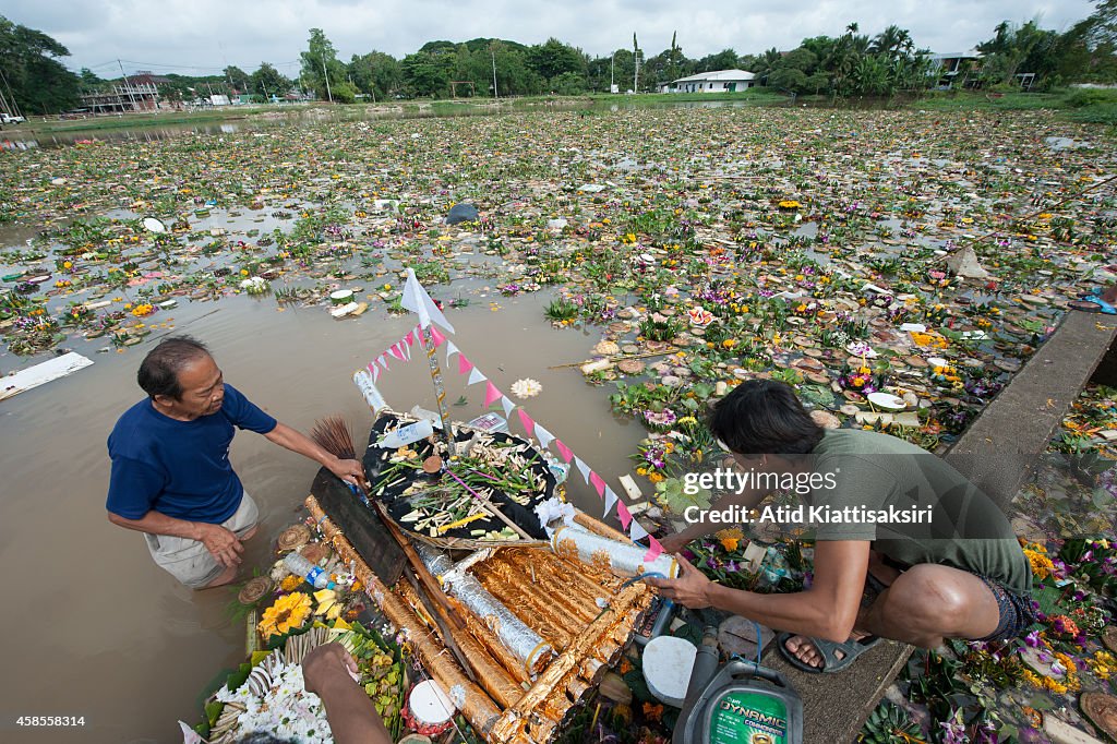 Loy Krathong Festival Causes River Pollution
