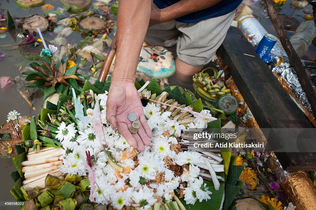 Loy Krathong Festival Causes River Pollution
