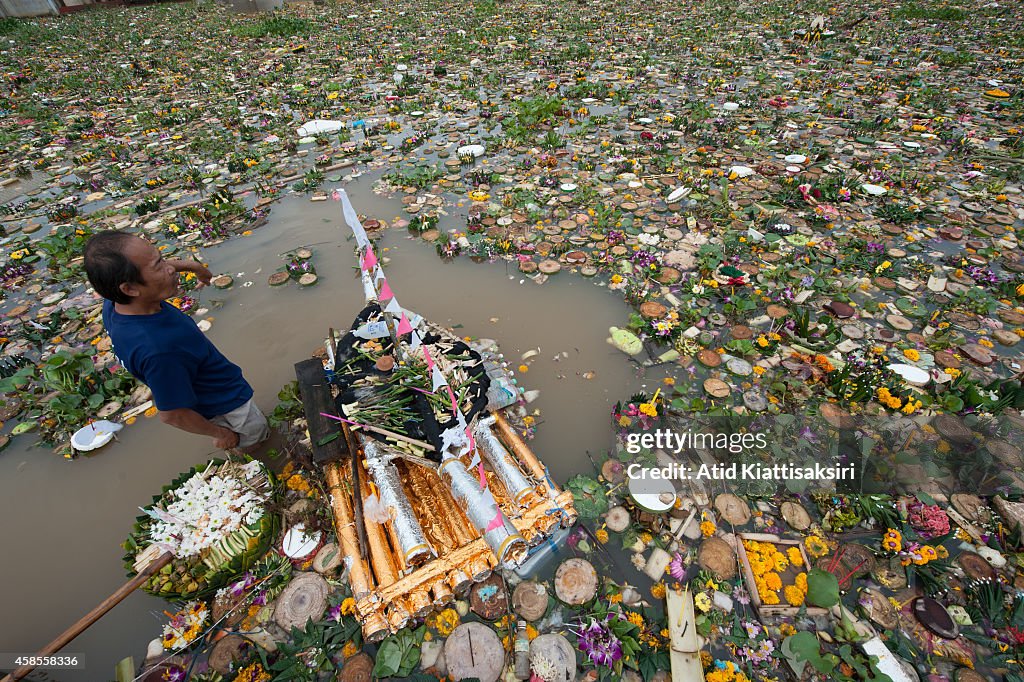 Loy Krathong Festival Causes River Pollution