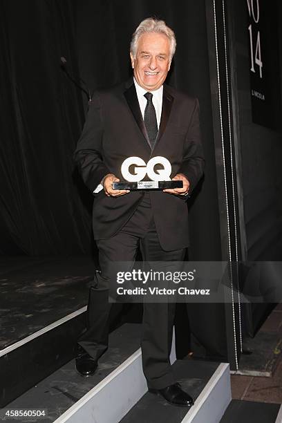 Mario Schjetnan is seen during the GQ Men Of The Year Award 2014 on November 6, 2014 in Mexico City, Mexico.