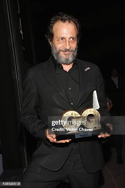 Daniel Giménez Cacho is seen during the GQ Men Of The Year Award 2014 on November 6, 2014 in Mexico City, Mexico.