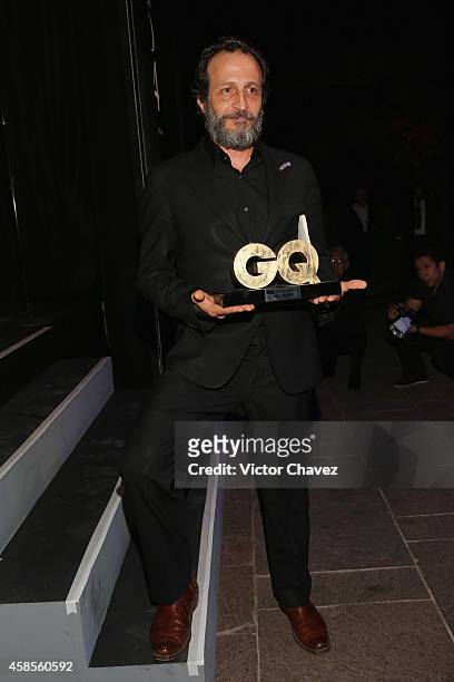 Daniel Giménez Cacho is seen during the GQ Men Of The Year Award 2014 on November 6, 2014 in Mexico City, Mexico.