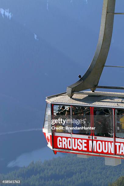 de caída - grouse mountain fotografías e imágenes de stock