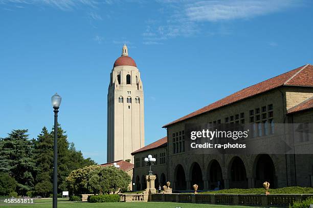 die stanford university, kalifornien - palo alto stock-fotos und bilder