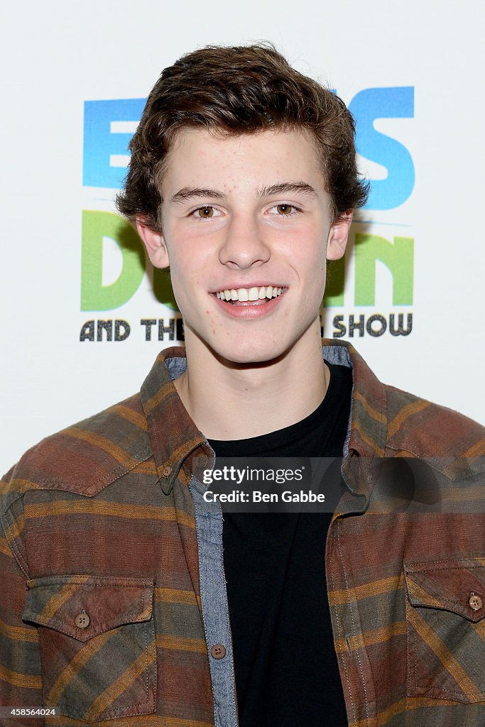 Shawn Mendes Visits "The Elvis Duran Z100 Morning Show"