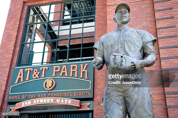 at&amp;t park - giants baseball stock pictures, royalty-free photos & images