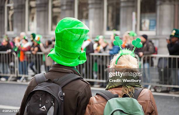 st. patricks day - st patricks day dublin stockfoto's en -beelden