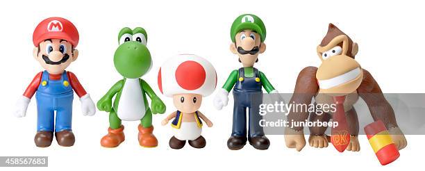 nintendo caracteres - nintendo imagens e fotografias de stock